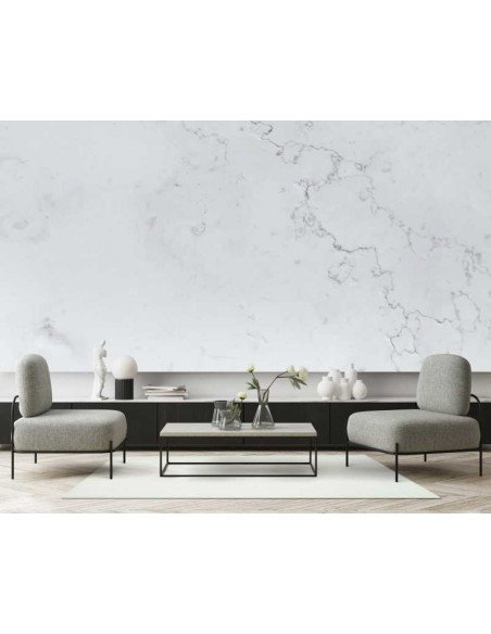 Tappeto moderno lavabile in lavatrice Basic White della collezione Unique di Carpet Decor - Turchia - 160x230 cm - 24% cotone ri