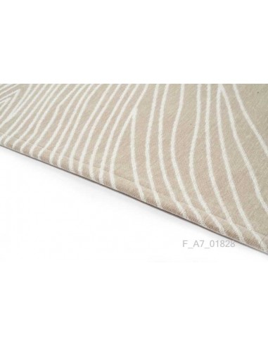 Tappeto moderno lavabile in lavatrice Etna Beige, collezione Unique, Carpet Decor - Turchia, 24% cotone riciclato 4% RPET 72% PE