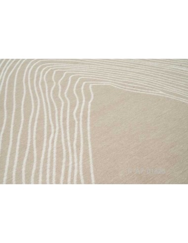Tappeto moderno lavabile in lavatrice Etna Beige, collezione Unique, Carpet Decor - Turchia, 24% cotone riciclato 4% RPET 72% PE
