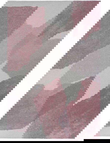 Tappeto moderno lavabile in lavatrice Lila Rosa collezione Unique Carpet Decor 160x230 200x300 cm 20% cotone riciclato 3% RPET 7