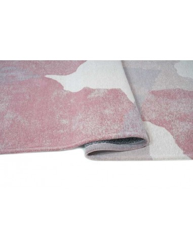 Tappeto moderno lavabile in lavatrice Lila Rosa collezione Unique Carpet Decor 160x230 200x300 cm 20% cotone riciclato 3% RPET 7