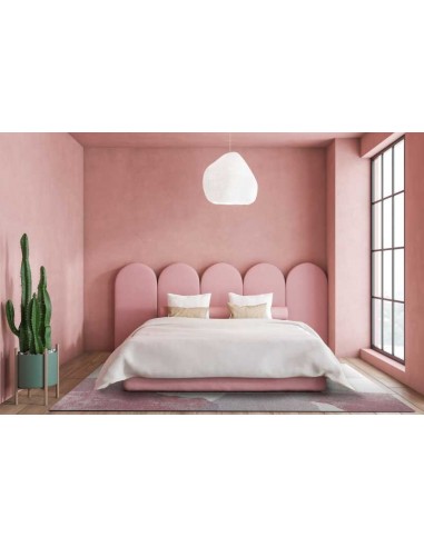 Tappeto moderno lavabile in lavatrice Lila Rosa collezione Unique Carpet Decor 160x230 200x300 cm 20% cotone riciclato 3% RPET 7