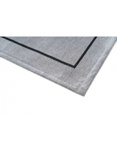 Tappeto moderno lavabile in lavatrice Linea Grey collezione Unique Carpet Decor 160x230 200x300 cm 24% cotone riciclato 4% RPET 