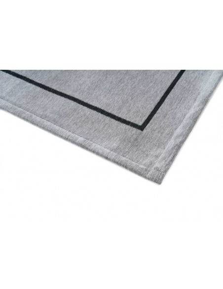 Tappeto moderno lavabile in lavatrice Linea Grey collezione Unique Carpet Decor 160x230 200x300 cm 24% cotone riciclato 4% RPET 