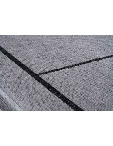 Tappeto moderno lavabile in lavatrice Linea Grey collezione Unique Carpet Decor 160x230 200x300 cm 24% cotone riciclato 4% RPET 