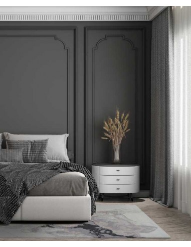 Tappeto moderno lavabile in lavatrice Marble Grey collezione Unique Carpet Decor 160x230 200x300 Turchia