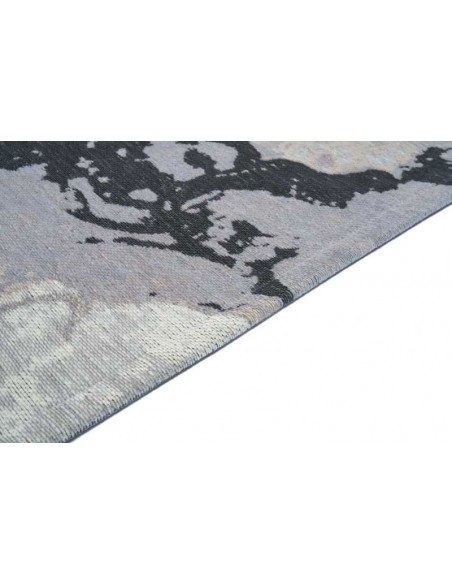 Tappeto moderno lavabile in lavatrice Marble Grey collezione Unique Carpet Decor 160x230 200x300 Turchia