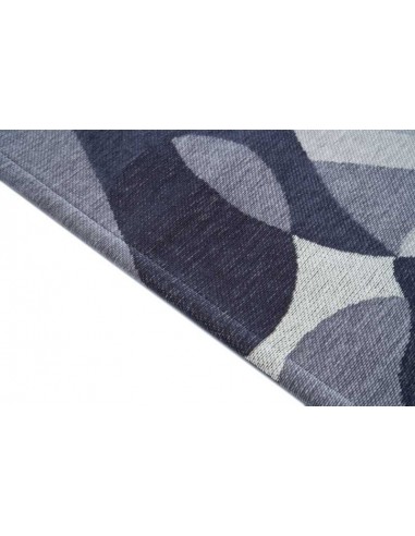 Tappeto moderno lavabile in lavatrice Mare Blue collezione Unique Carpet Decor 160x230 200x300 cm spessore 0,8 cm materiale coto