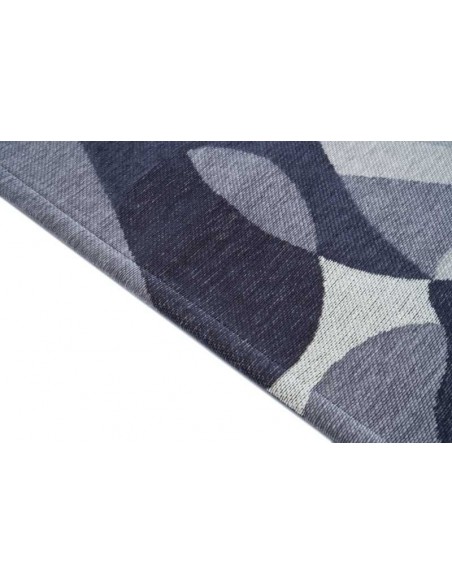Tappeto moderno lavabile in lavatrice Mare Blue collezione Unique Carpet Decor 160x230 200x300 cm spessore 0,8 cm materiale coto