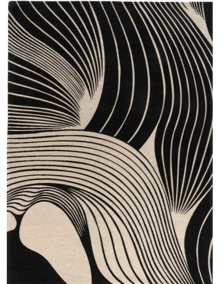 Tappeto moderno lavabile in lavatrice Vento Beige, collezione Unique, Carpet Decor, 160x230 cm, 200x300 cm, 24% cotone riciclato