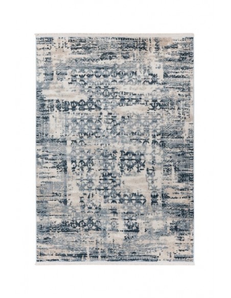 Tappeto moderno blu con design elegante e funzionale dalla Turchia.