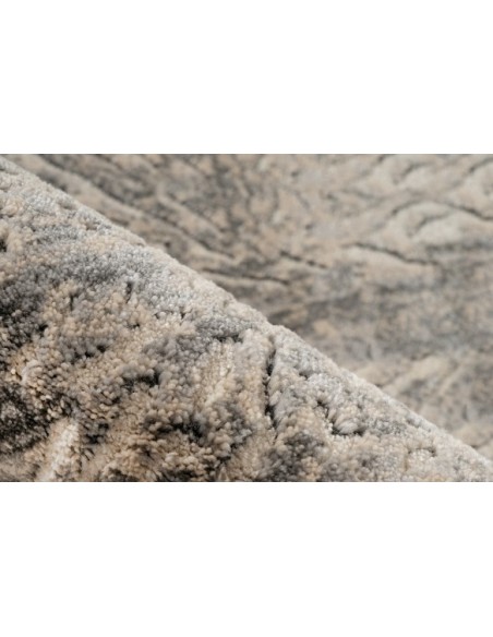 Tappeto moderno grigio di design versatile e resistente dalla Turchia.