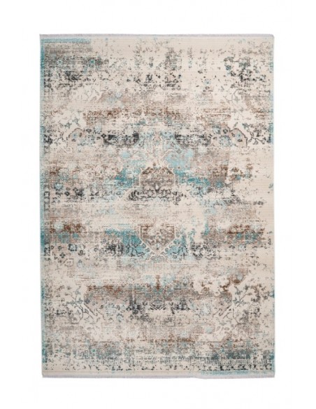 Tappeto moderno Anouk 325 Tortora Azzurro, eleganza e raffinatezza.