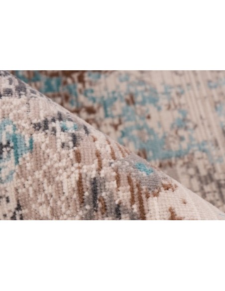 Tappeto moderno Anouk 325 Tortora Azzurro, eleganza e raffinatezza.