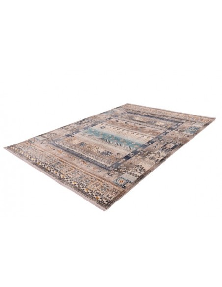 Tappeto moderno Anouk 525 Marrone Blu, elegante e versatile.