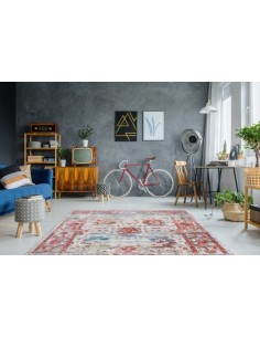 Tappeto moderno Antigua 100 Multi fonde tradizione e innovazione. 2
