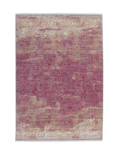 Tappeto moderno Antigua 200 Arancio Rosso, design vibrante e accogliente.