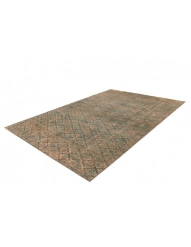 Tappeto moderno Antique 125 Blu Oro Cachi, eleganza e durabilità.