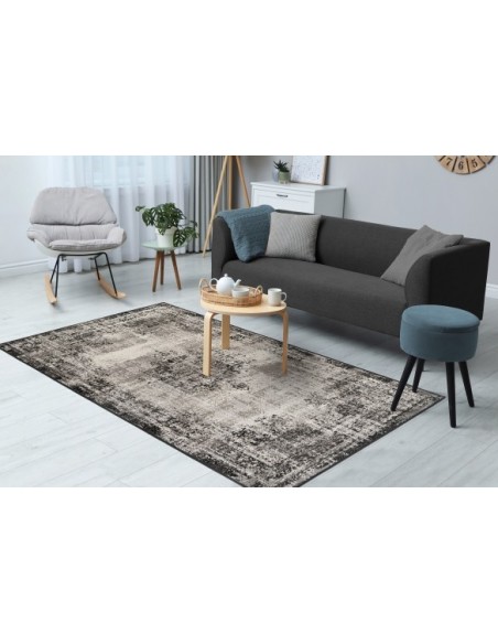 Tappeto moderno Ariya 225 Antracite, elegante e versatile, duraturo.