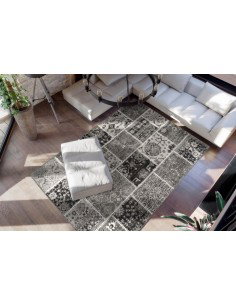 Tappeto moderno Ariya 425 Grigio fonde tradizione e modernità. 2