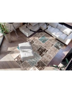 Tappeto moderno Ariya 425 Tortora, design tradizione e modernità. 2