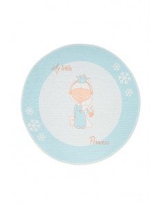 Tappeto moderno per bambini con design fantasioso e colori freschi.