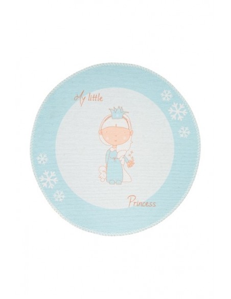 Tappeto moderno per bambini con design fantasioso e colori freschi.