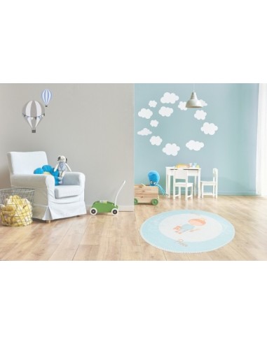 Tappeto moderno per bambini, morbido, colorato e di grande impatto.