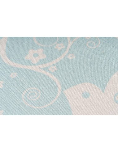 Tappeto moderno con design giocoso e creativo, versatile e resistente.
