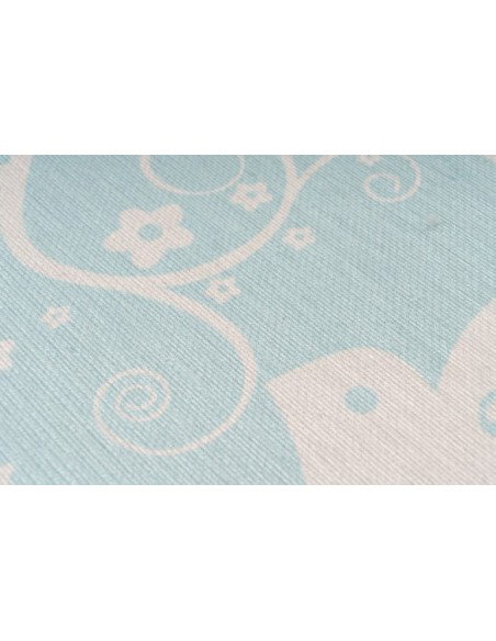 Tappeto moderno con design giocoso e creativo, versatile e resistente.