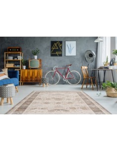 Tappeto moderno Baroque 1000 Beige, elegante e versatile. 2