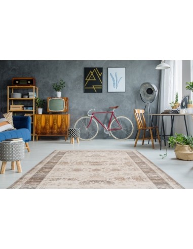 Tappeto moderno Baroque 1000 Beige, elegante e versatile.