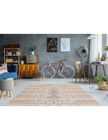 Tappeto moderno Baroque 1100 Beige, elegante e versatile.