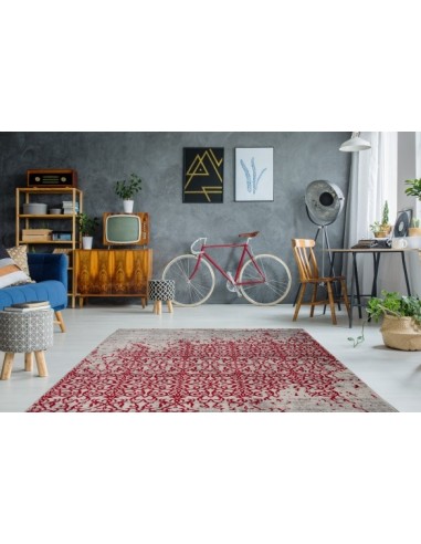 Tappeto moderno Baroque 200 Rosso, elegante e versatile.
