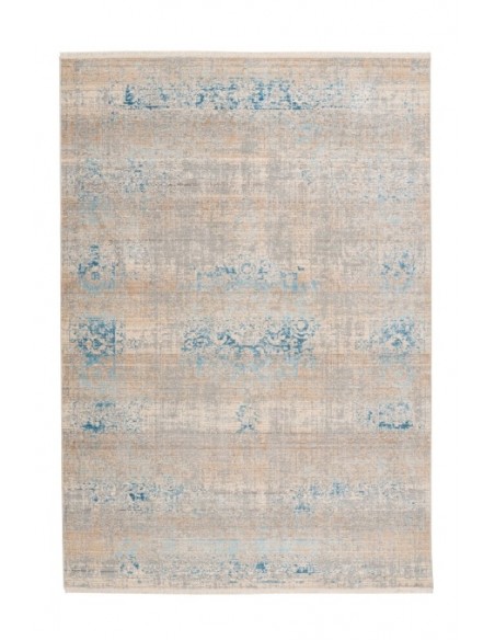 Tappeto moderno Baroque 300 Grigio Azzurro, elegante e resistente.