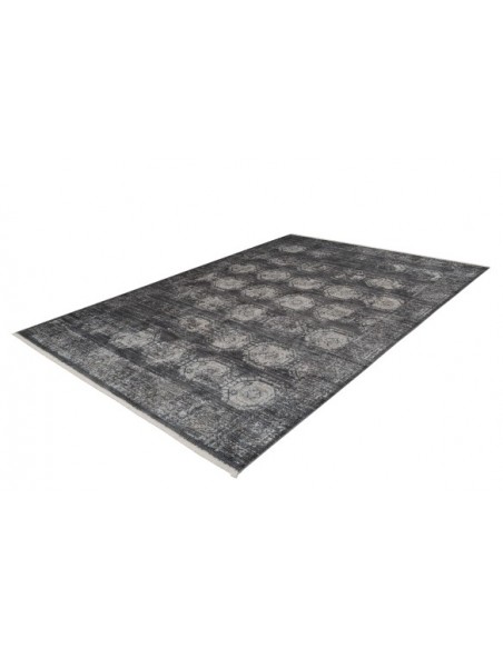 Tappeto moderno Baroque 700 Antracite, elegante e versatile design.