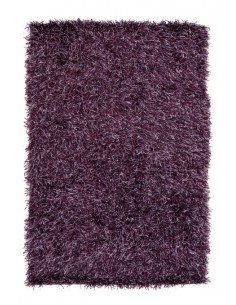 Tappeto moderno viola con design elegante e morbidezza eccezionale.