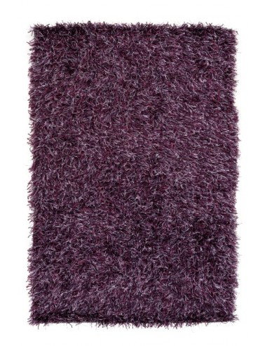 Tappeto moderno viola con design elegante e morbidezza eccezionale.