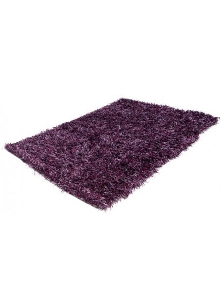 Tappeto moderno viola con design elegante e morbidezza eccezionale.