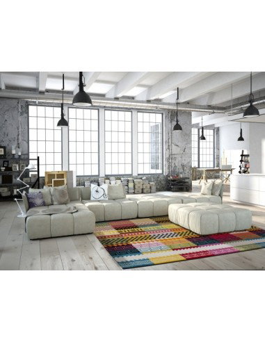 Tappeto moderno Guayama 285 Multi, design vibrante e resistente.