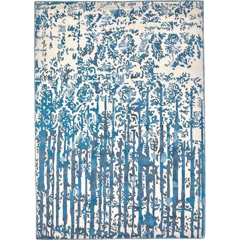 tappeto moderno ALTAMAREA SITAP BLUE SETA fantasia scontato del 30%