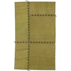 Carpet moderno STRINGHE SITAP PISTACCHIO geometrico scontato del 30%