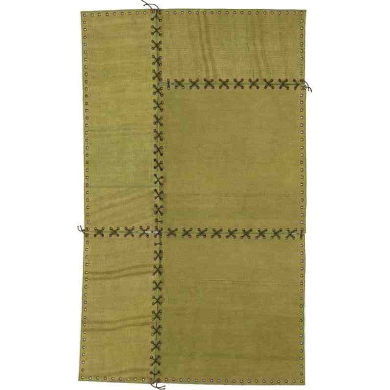 Carpet moderno STRINGHE SITAP PISTACCHIO geometrico scontato del 30%
