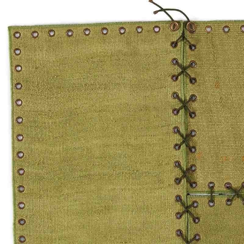 Carpet moderno STRINGHE SITAP PISTACCHIO geometrico scontato del 30%