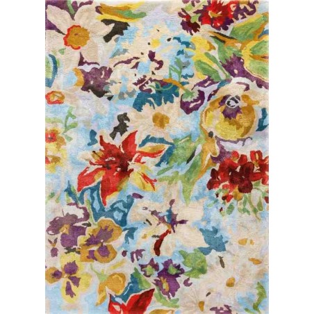 tappeto moderno floreale LOVE Ligne Pure 213 001 990