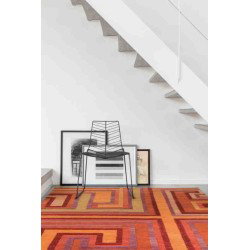 tappeto moderno geometrico LOVE Ligne Pure 184 001 000