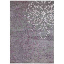 Carpet moderno Wissenbach Exposure viola floreale 2