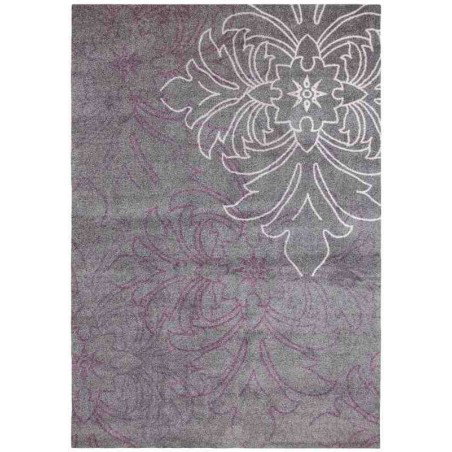 Carpet moderno Wissenbach Exposure viola floreale