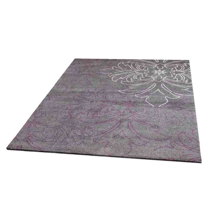 Carpet moderno Wissenbach Exposure viola floreale