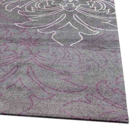 Carpet moderno Wissenbach Exposure viola floreale